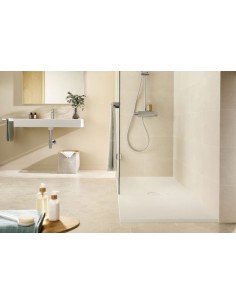 Plato de ducha Extraplano Cratos de Roca.  SENCERAMIC ®.