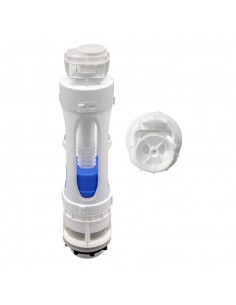 Mecanismo descarga doble pulsador tanque bajo D1D ROCA