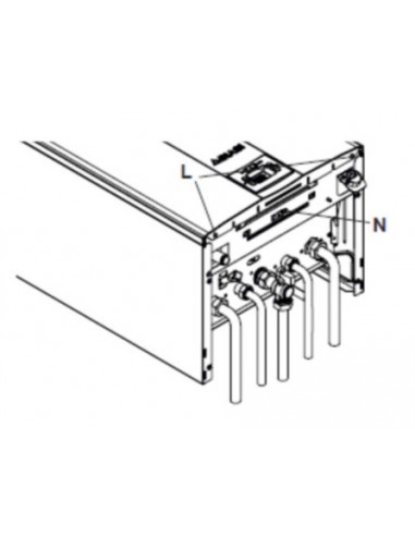 Caldera Condensación Rinnova Cond BASIC de Biasi incluye kit de evacuación.