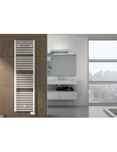 Radiador toallero eléctrico modelo Ares de 1118x480mm blanco