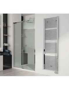 Radiador toallero eléctrico modelo Ares de 1720x480 mm Cromado