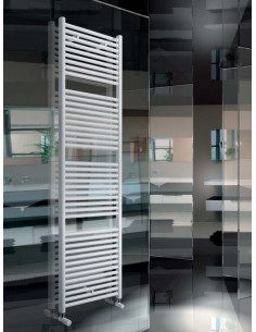 Radiador toallero Radia 70x50 cm en blanco de Runtal