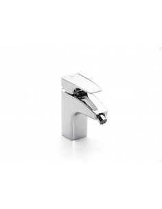 Grifo monomando para bidé modelo Thesis de Roca para bidé con desagüe automático