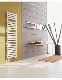 Radiador toallero Vela de Irsap en blanco