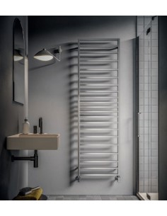 Radiador toallero Tolé de Irsap en cromado