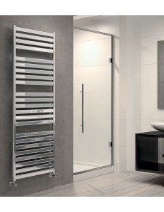 Radiador toallero Vela de Irsap en cromado