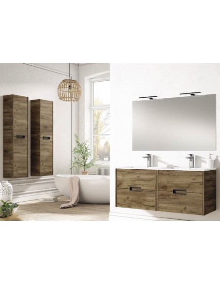 Mueble de baño Brises de 2 cajones de 60-80-100 cm