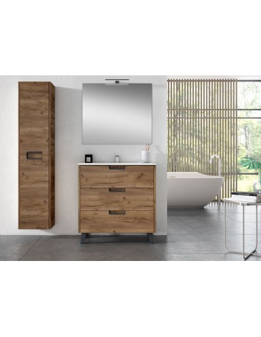 Mueble de baño Brises de 3 cajones de 80-100 cm