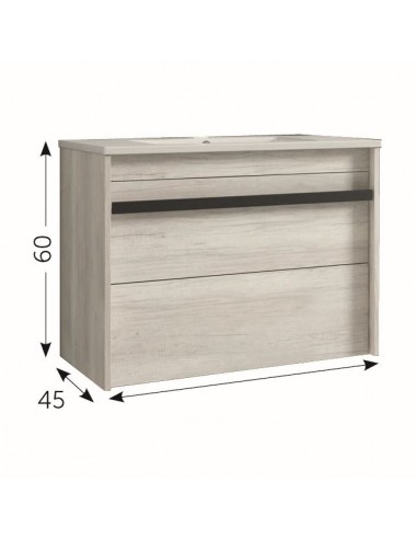 Mueble de baño Due de la marca Ankar