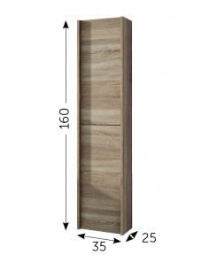 Armario de baño Due de Ankar 2