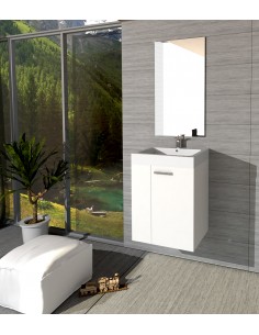 Mueble de baño Mini de 2 cajones de 45 cm