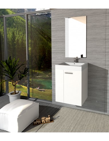Mueble de baño Mini de 2 cajones de 45 cm