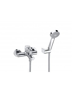 Targa:MEZCLADOR EXTERIOR INVERSOR AUTOMATICO BAÑO-DUCHA MODENA CROMO ROCA