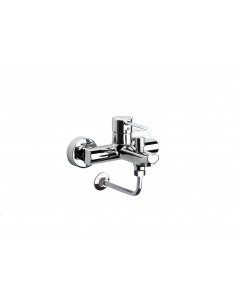 Targa:Mezclador monomando exterior baño-ducha con inversor automático ROCA